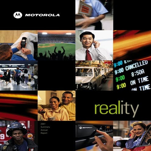 motorola 	2001 Summary Annual Report