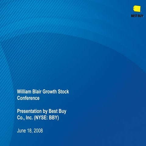 William Blair Growth Stock Conference