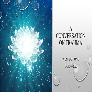 10/4/2023 - Mindfulness Meditation and Dharma Talk with Venerable De Hong