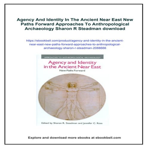 Agency And Identity In The Ancient Near East New Paths Forward ...