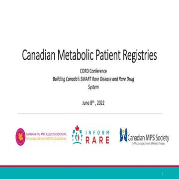 Day 1: INFORM RARE: Beth Potter, Alexandra Wyatt, Pranesh Chakraborty, Monica...