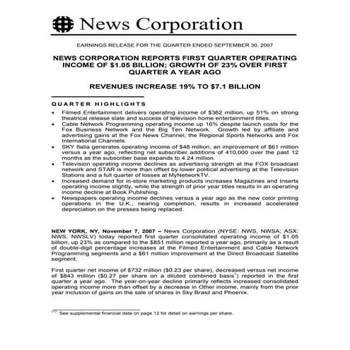 CBS Letter | PDF
