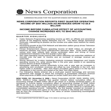 CBS Letter | PDF
