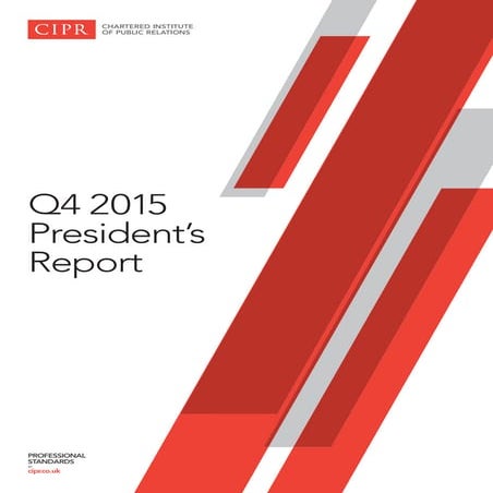 Q4 2015 President's Report