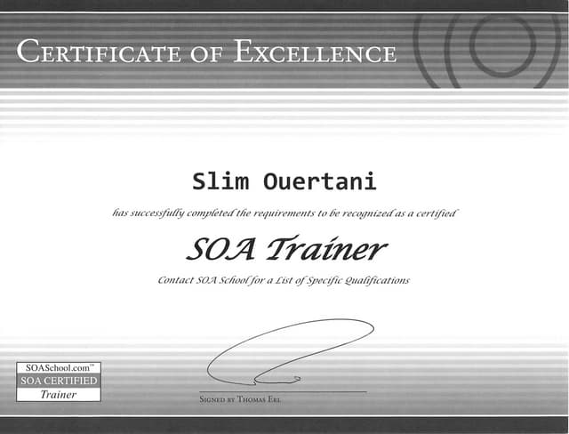 SOA Trainer