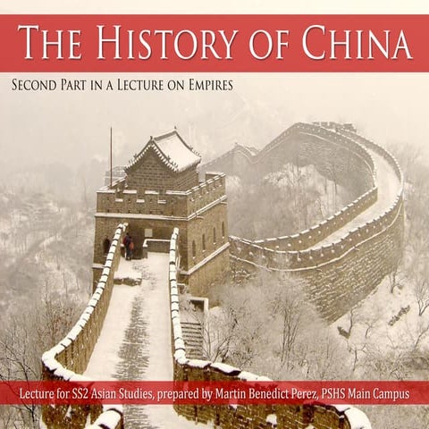 06 History of China 2014