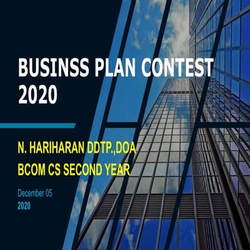 (104) businss plan contest 2020 ah authors