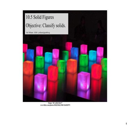 10.5 - Solid Figures