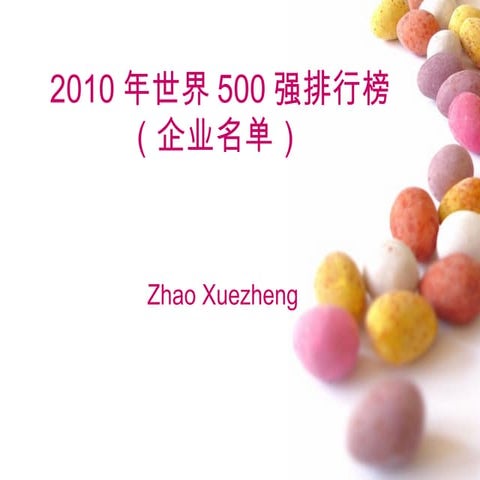 2010年世界500强