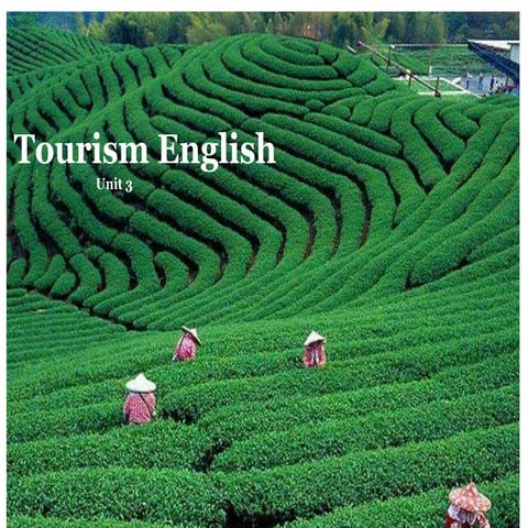 1051 Tourism English Unit 3