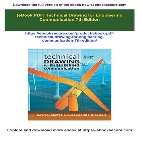 PDF (eBook PDF) Technical Drawing for Engineering Communication 7th Edition d...