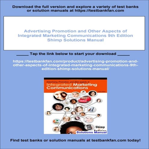 Advertising Promotion and Other Aspects of Integrated Marketing Communication...