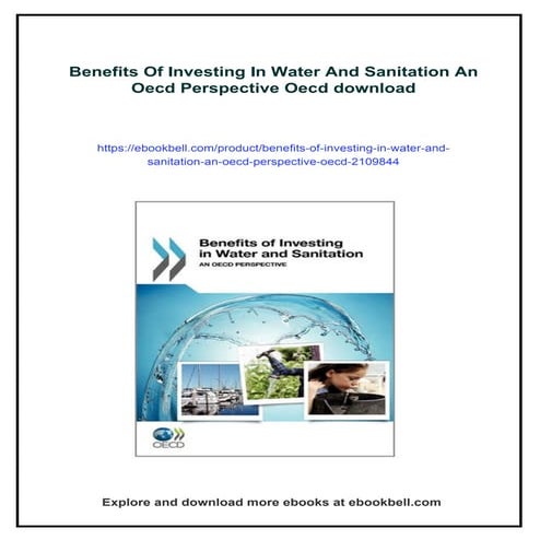 Benefits Of Investing In Water And Sanitation An Oecd Perspective Oecd ...