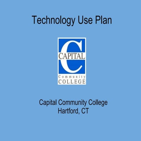 Technology Use Plan