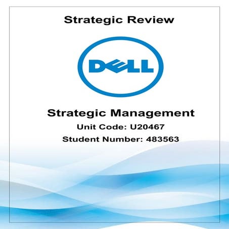Dell - Strategy Analysis
