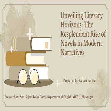 Unveiling Literary Horizons: The Resplendent Rise of Novels in Modern ...