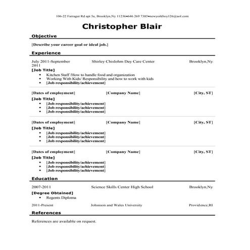 Resume | PDF