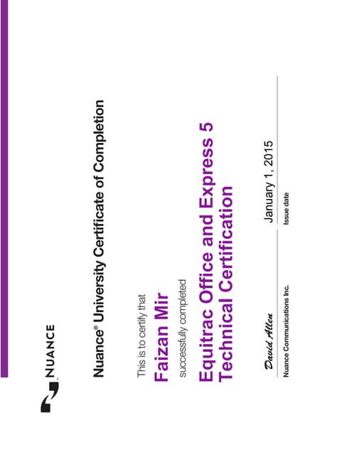 Course Certificate Pdf