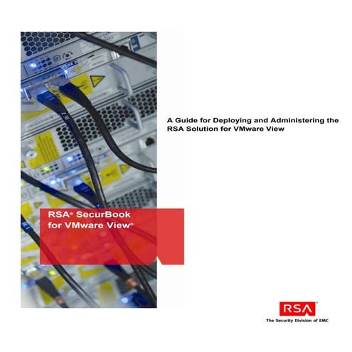 RSA SecurBook for VMware View