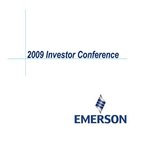 emerson electricl 2009 Annual Investor Conference_Peters
