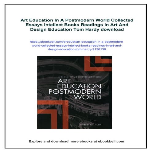 The perspectives of visual arts teachers on postmodernism | PDF