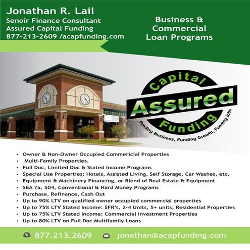 Commercial Real Estate Financing