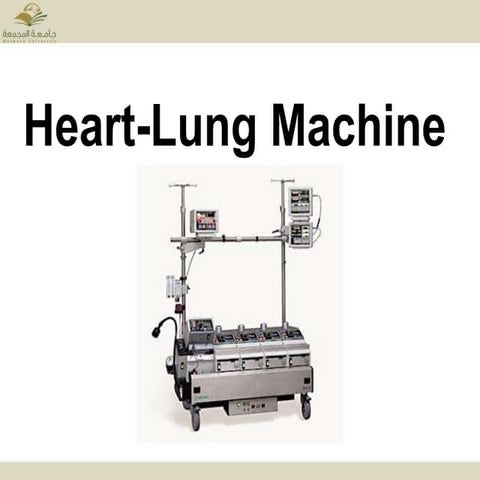 HEART LUNG MACHINE | PPT