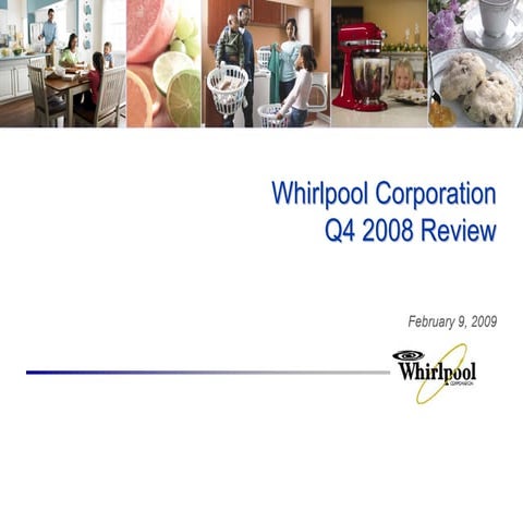 whirlpool Q4 2008 Earnings Presentation