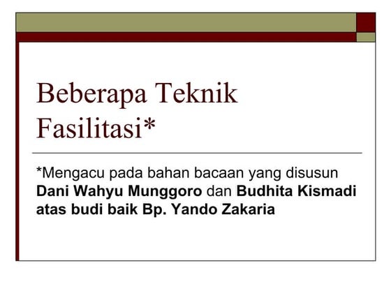 Masrizalvastela presentations