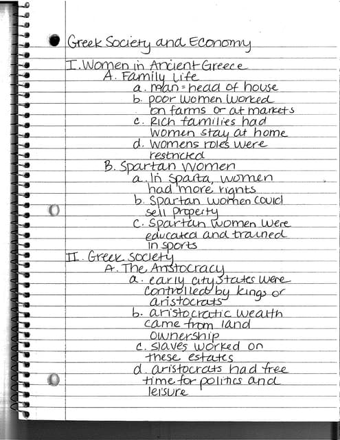 Chapter 2, Section 1: Notes | PDF