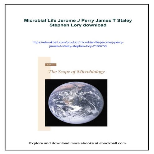 Microbial Life Jerome J Perry James T Staley Stephen Lory