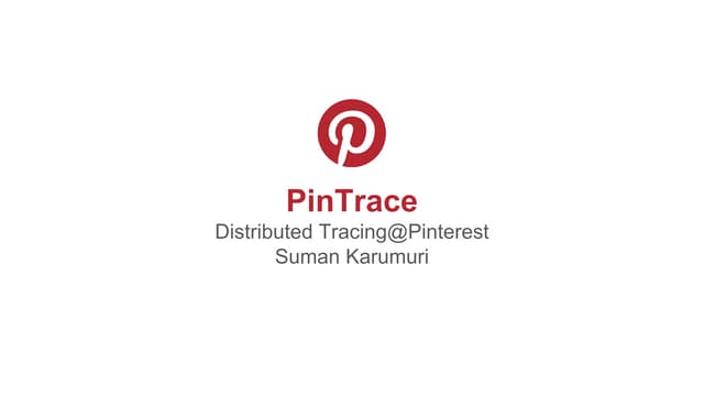 PinTrace Advanced AWS meetup 
