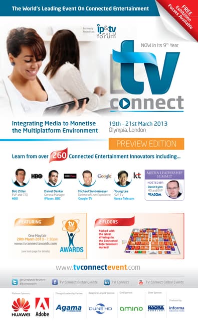 TV Connect London 2013 Preview Brochure