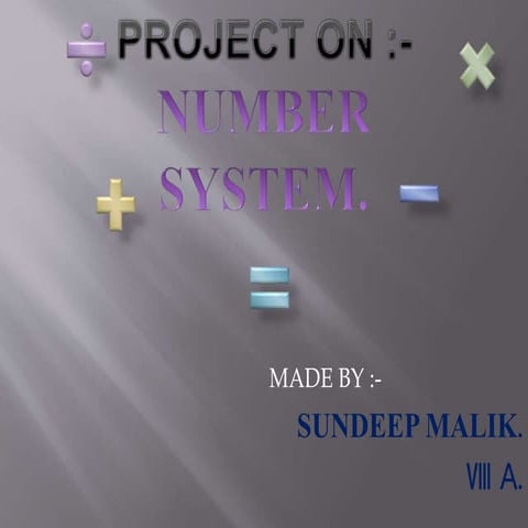 Number System | PPT