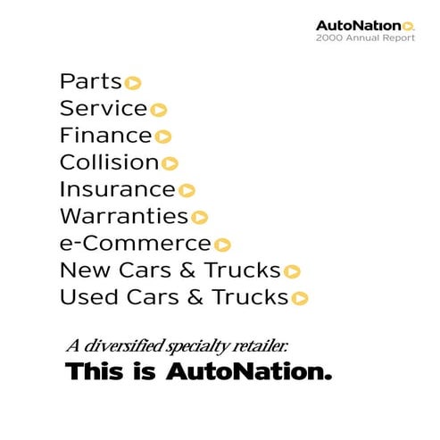 2000annualreport auto nation