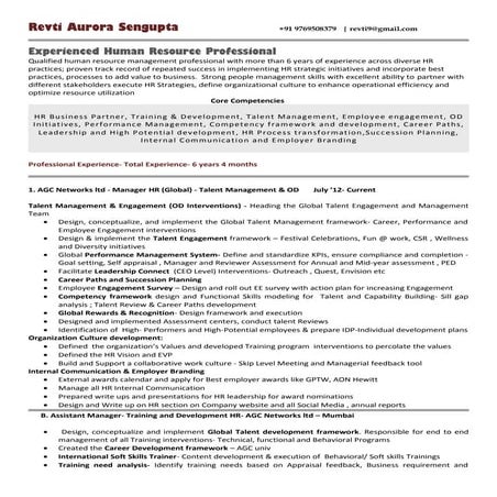 Revti Sengupta_Manager HR