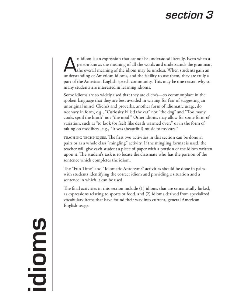 American Idioms