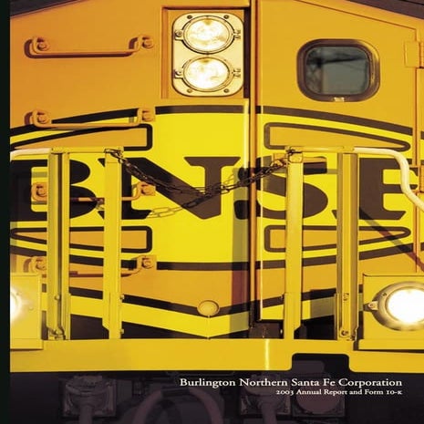BNSF 2003 annrpt