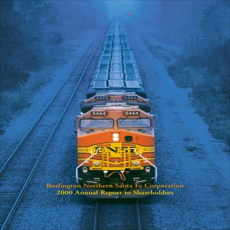 BNSF 2000 annrpt
