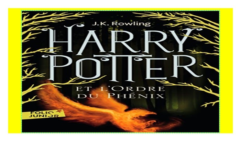 Harry Potter L Ordre Du Phénix Livre Harry Potter et l'ordre du Phenix FOLIO JUNIOR ED kindle$@@