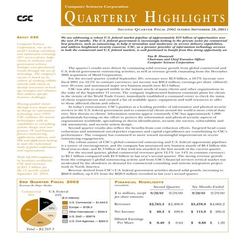 computer sciences FY 2002 Q2