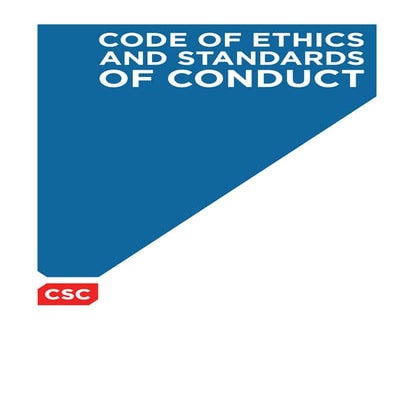 computer sciences Ethics Standards