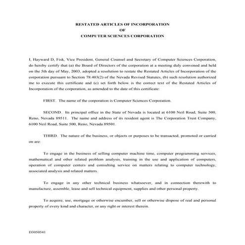 computer sciences Restated