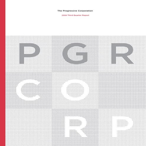 Progressive 2008-3Q