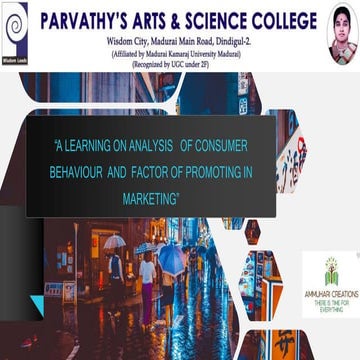 (109) consumer buying behaviour analysis ah authors