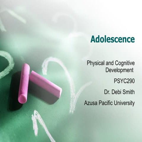 10 Adolescence | PPT