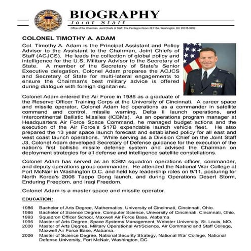 Adam-2010-JointStaff-retirement-biov1