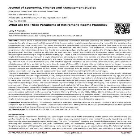 10a JEFM What are the three paradigms of retirement income planning Apr 2022.pdf