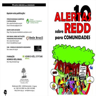 10 Alertas Sobre REDD Para Comunidades