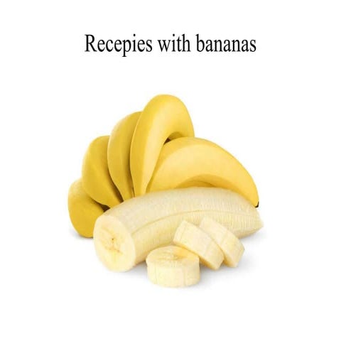 Banana recepies